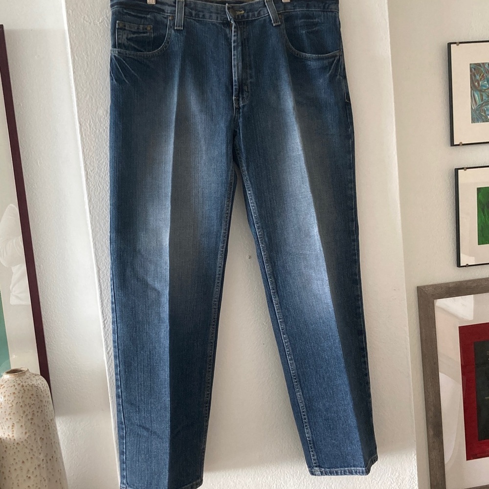 Pronto Uomo Straight Fit Blue Jeans
